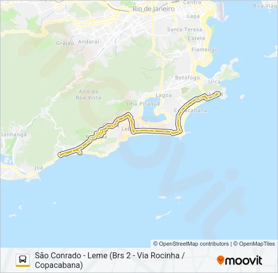 539 Bus Line Map