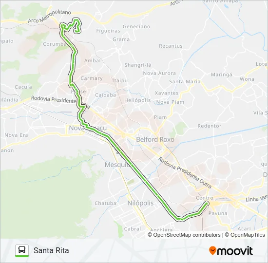 716L Bus Line Map