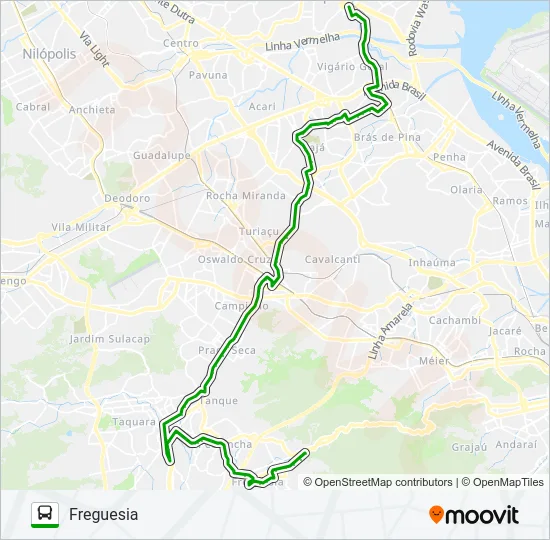 561 Bus Line Map