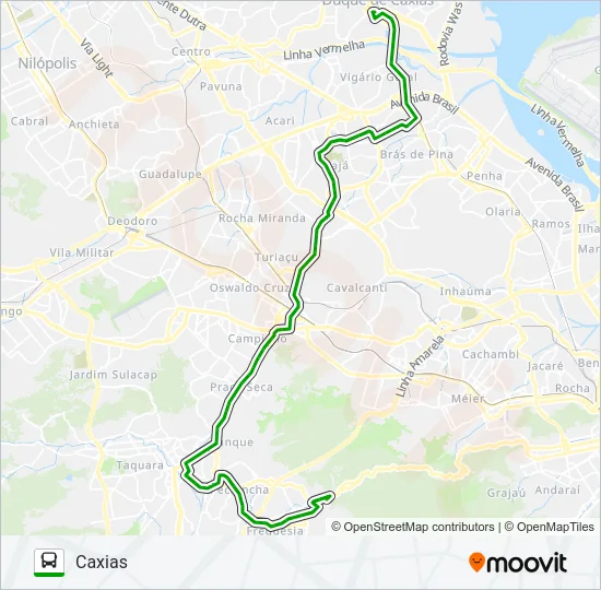561 Bus Line Map