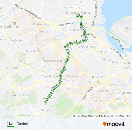 568 bus Line Map