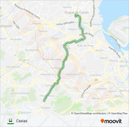568 Bus Line Map