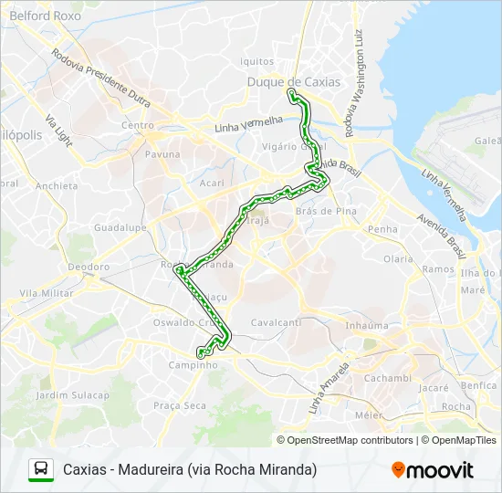 569 Bus Line Map