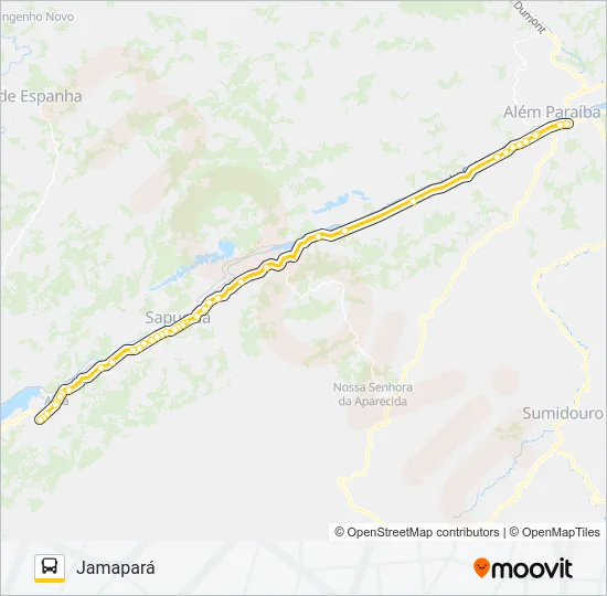 ANTA - JAMAPARÁ Bus Line Map