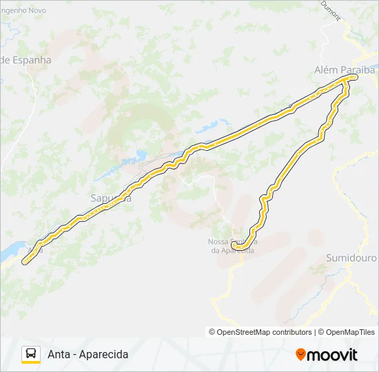 ANTA - APARECIDA Bus Line Map