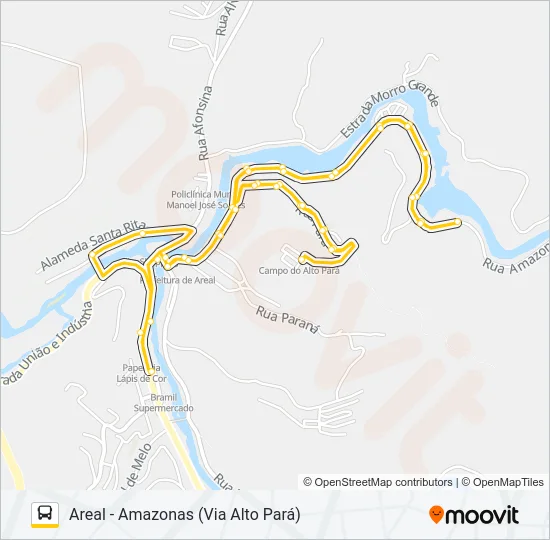 904 Bus Line Map