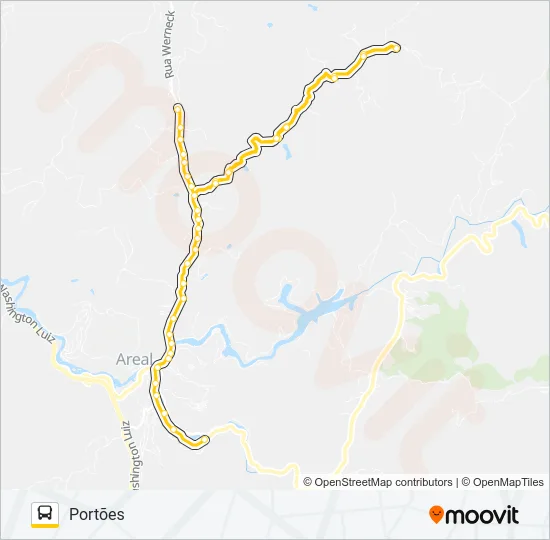 905 Bus Line Map