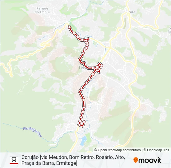 99A Bus Line Map