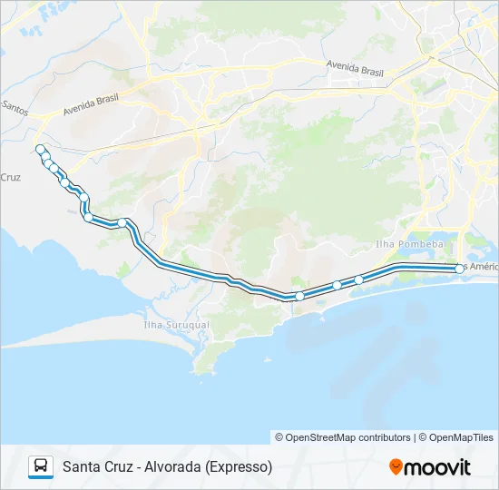10 Bus Line Map