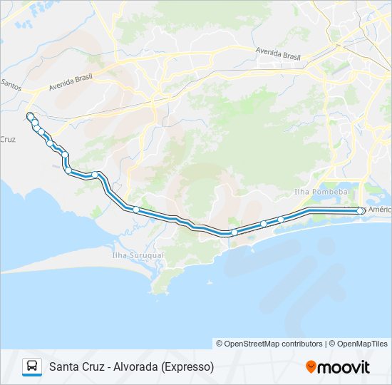 10 bus Line Map