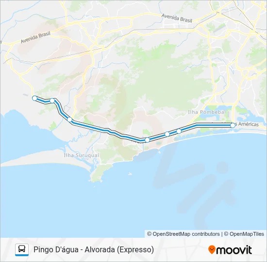 12 Bus Line Map