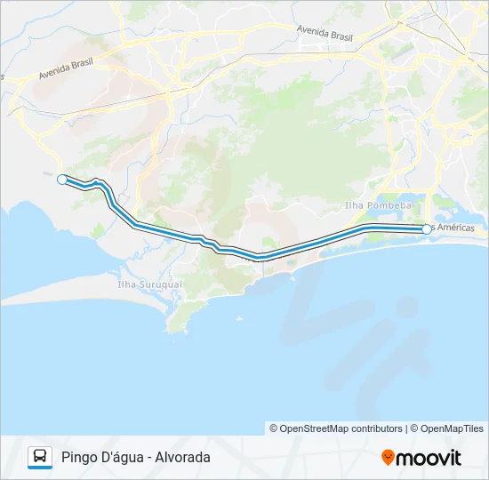 12 Bus Line Map