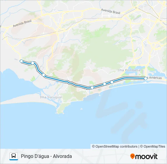 12 Bus Line Map