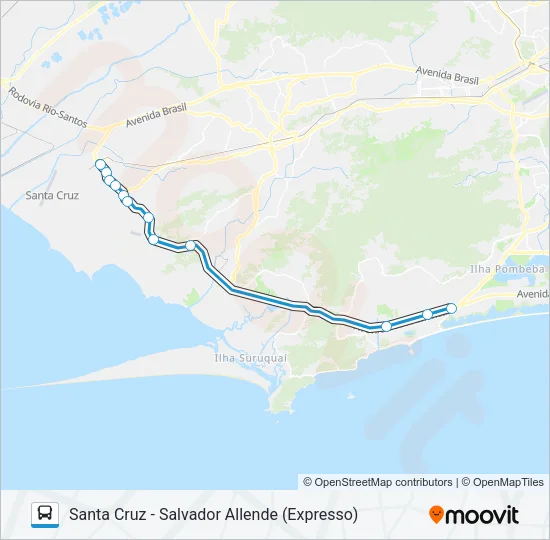20 Bus Line Map