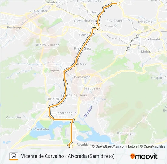 31 Bus Line Map