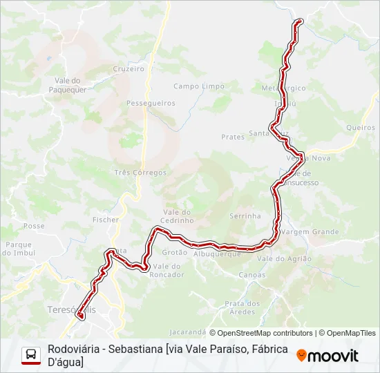 47B Bus Line Map