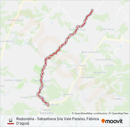 47B Bus Line Map