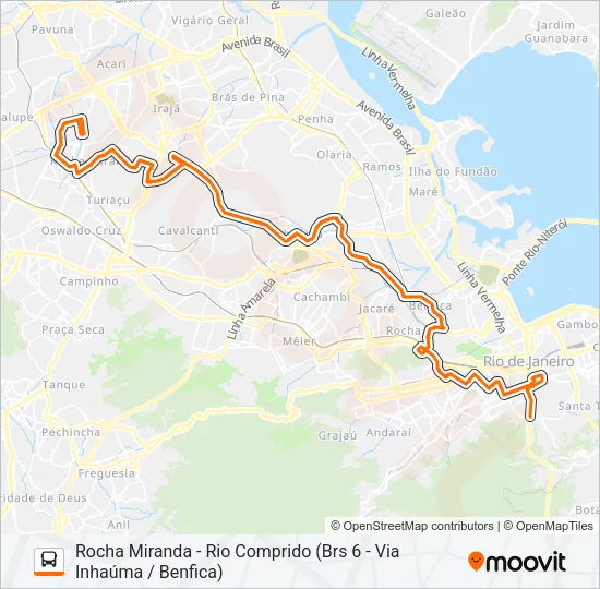 711 Bus Line Map
