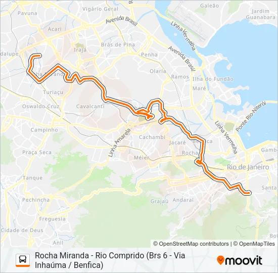 711 Bus Line Map