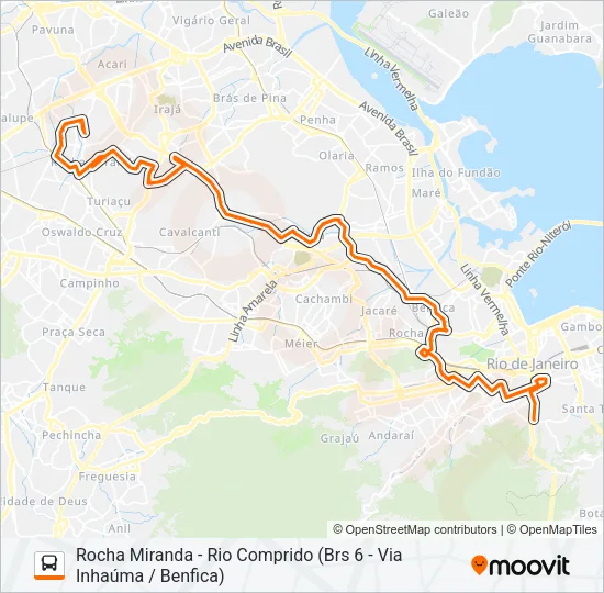 711 Bus Line Map
