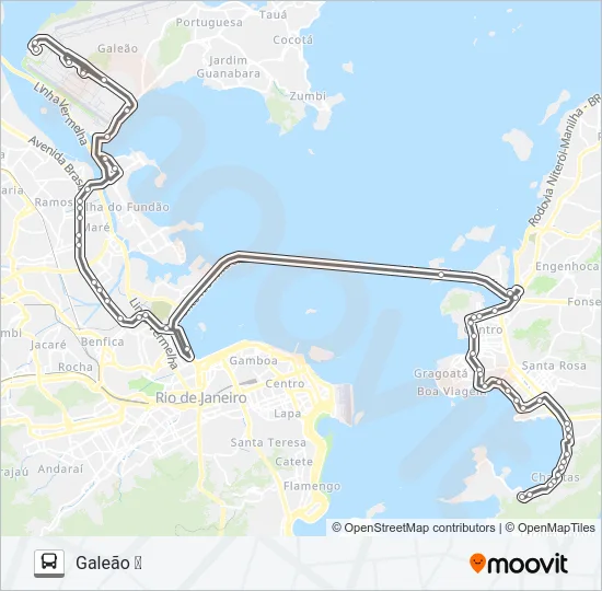 760D Bus Line Map