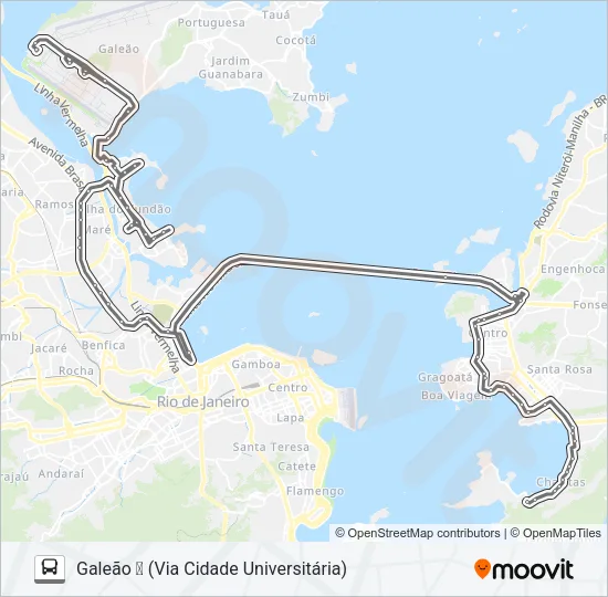 760D Bus Line Map