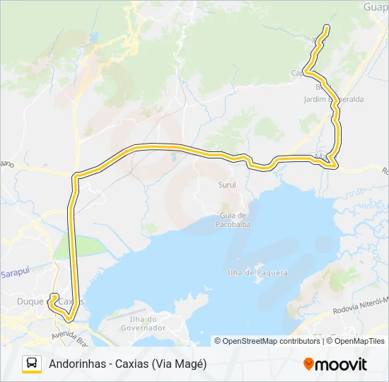 465C Bus Line Map