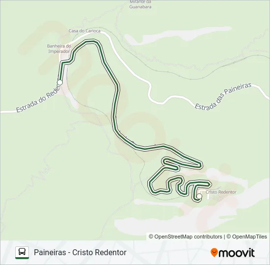 VAN OFICIAL Bus Line Map