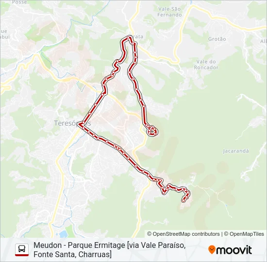 27A Bus Line Map