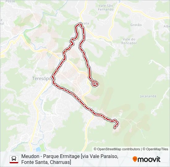 27A Bus Line Map