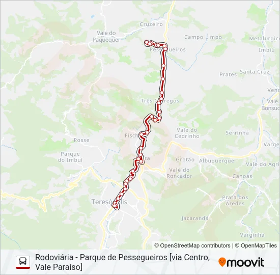 97B Bus Line Map
