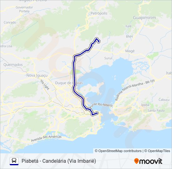 2462C (EXECUTIVO) bus Line Map