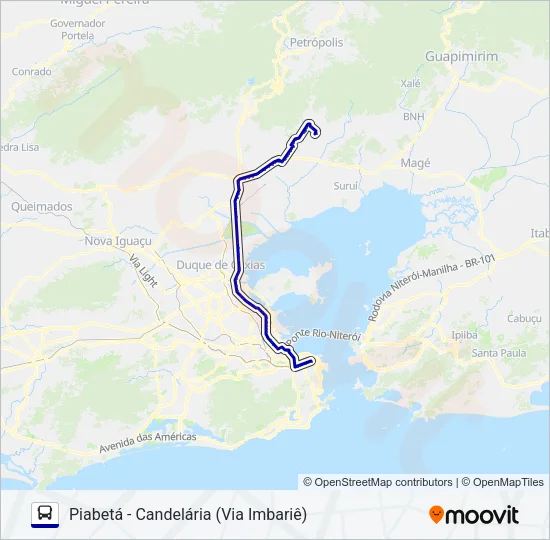 2462C (EXECUTIVO) Bus Line Map