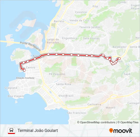 26 Bus Line Map