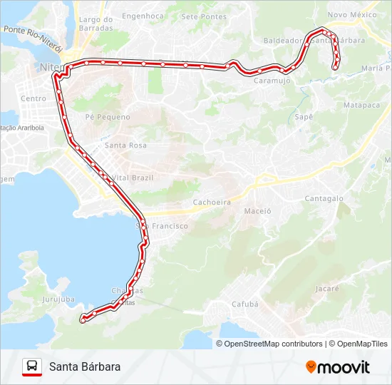 62 Bus Line Map