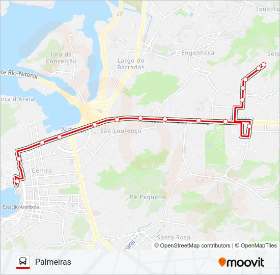 24 Bus Line Map