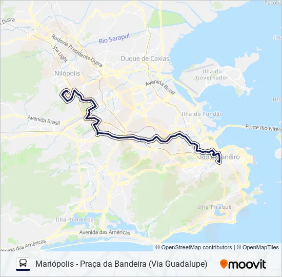 624SV Bus Line Map