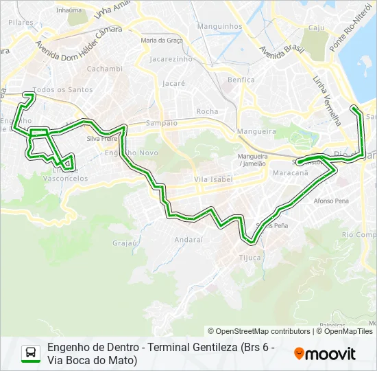 606SV Bus Line Map