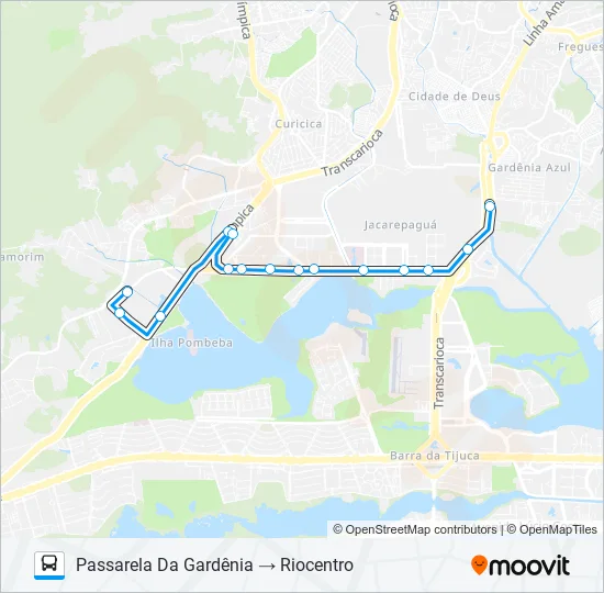613SP Bus Line Map