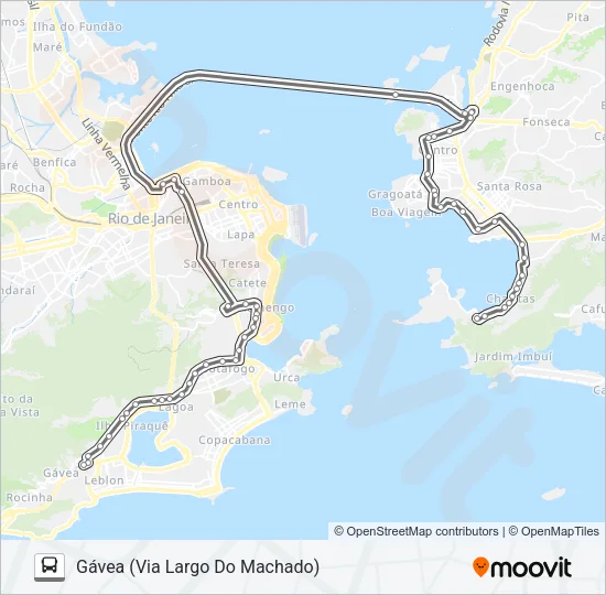 755D Bus Line Map