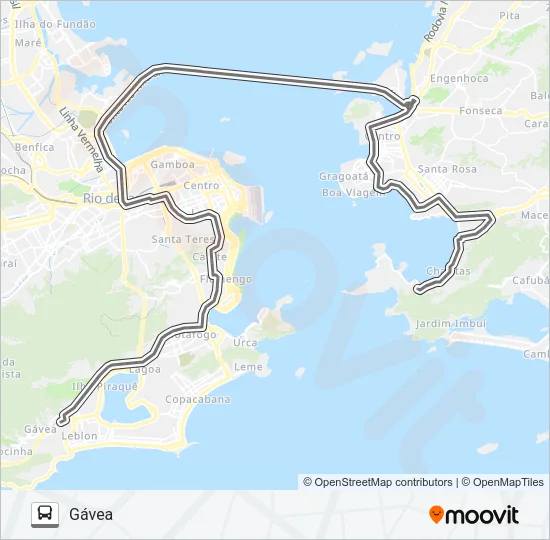 1775D (EXECUTIVO) Bus Line Map