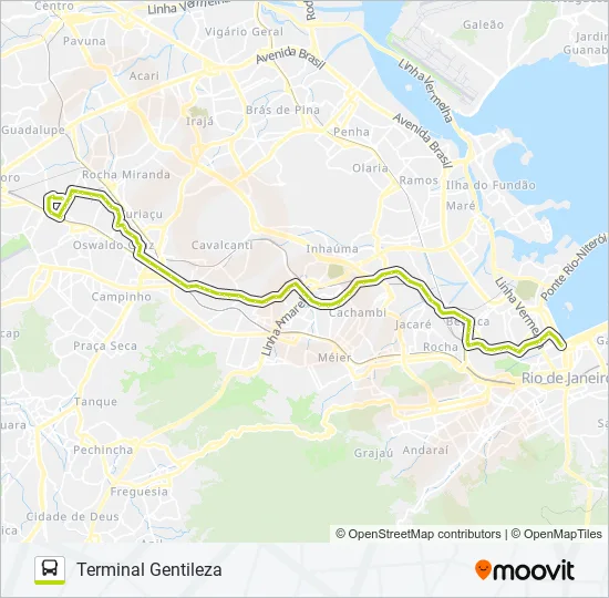 265SP Bus Line Map