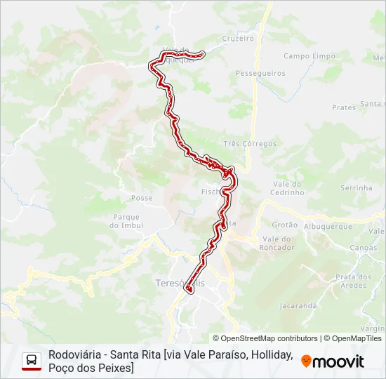 33C Bus Line Map