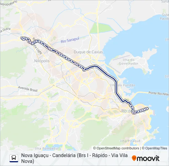 118B Bus Line Map