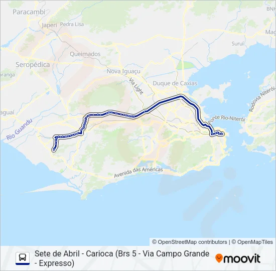 2307 Bus Line Map