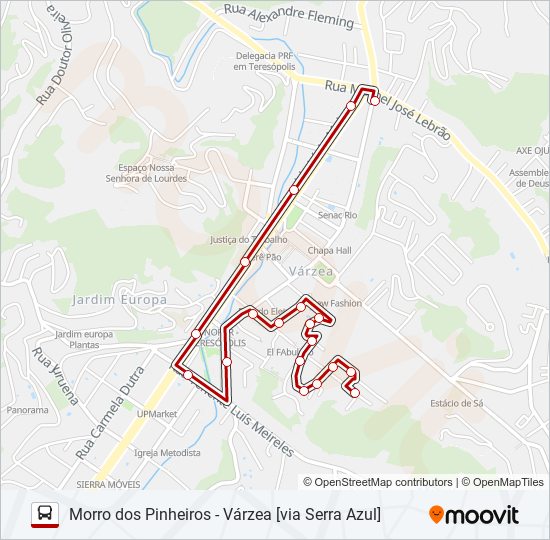 39a Route: Schedules, Stops & Maps - Morro Dos Pinheiros [Via Centro ...