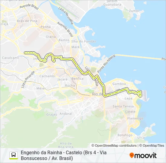 292 Bus Line Map