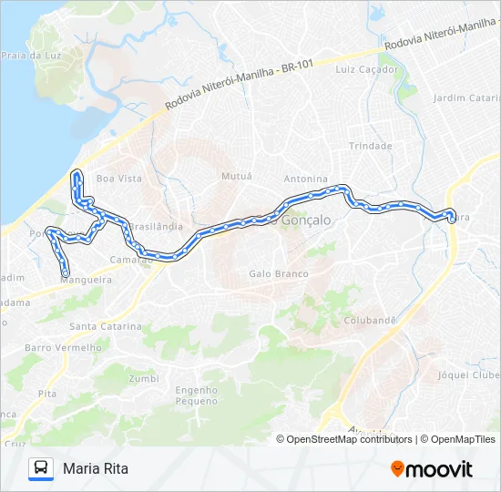 20 Bus Line Map