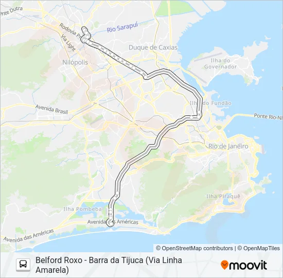 400 Bus Line Map