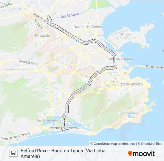 400 Bus Line Map